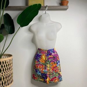 Floral skirt